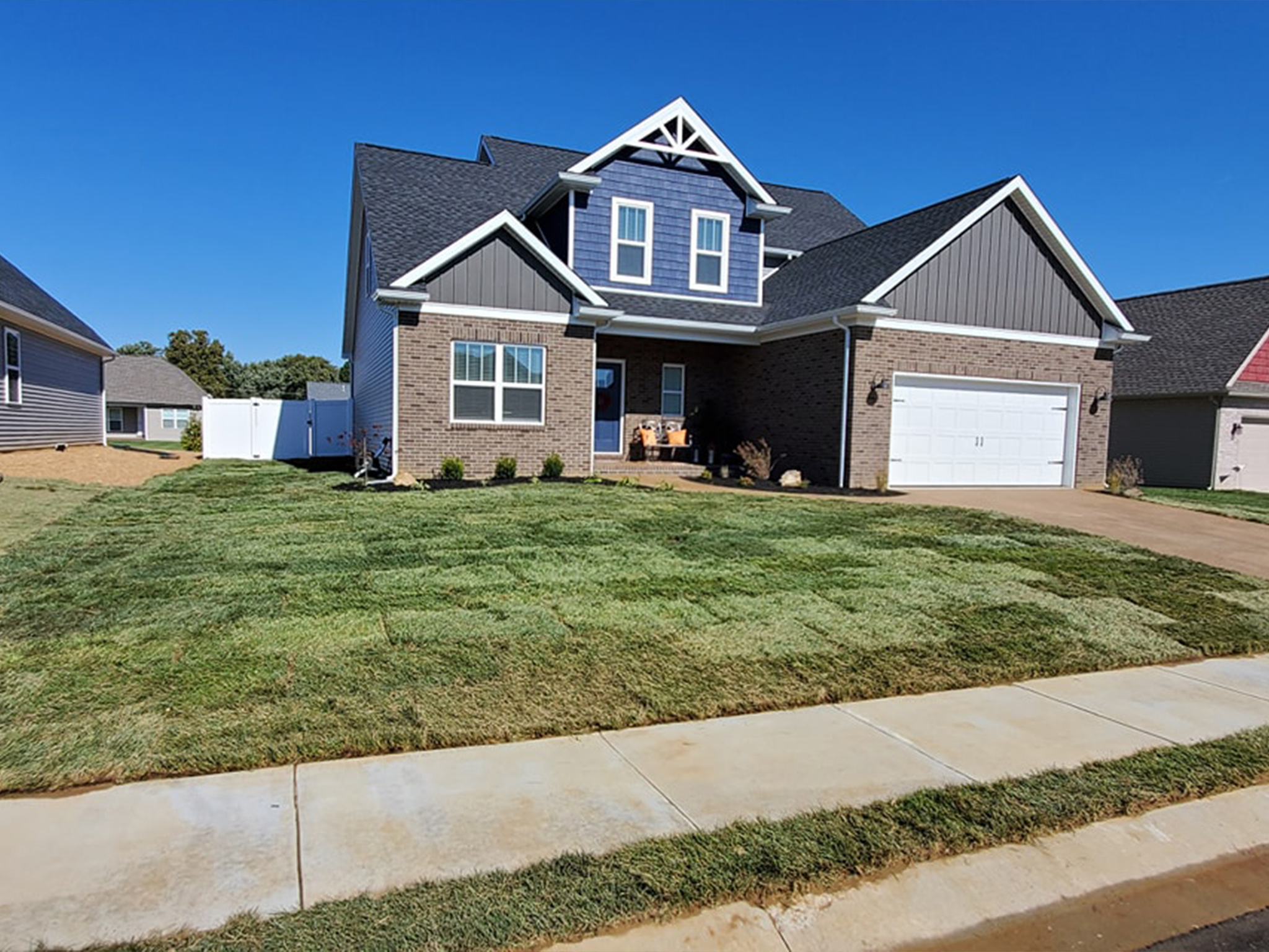 Snow's New Lawn Install