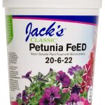 Jack’s Classic 20-6-22 Petunia FeED Water Soluble Plant Food with Micronutrients 1.5 lbs