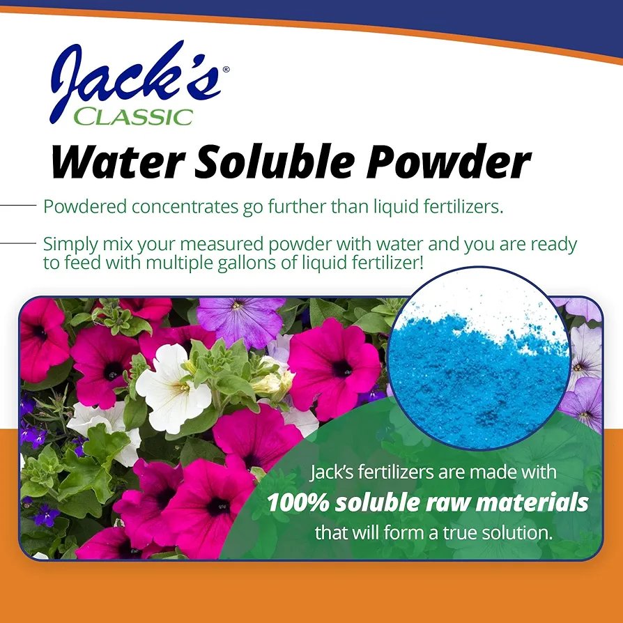 Jack's Classic 10-30-20 Blossom Booster Water Soluble Plant Food with Micronutrients 4 lbs - Image 3