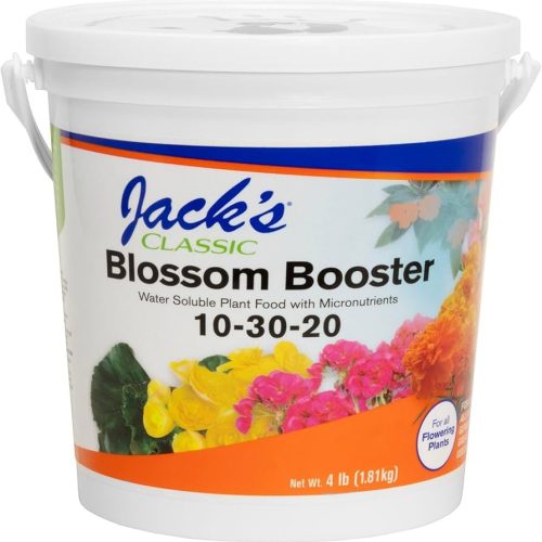 Jack’s Classic 10-30-20 Blossom Booster Water Soluble Plant Food with Micronutrients 4 lbs
