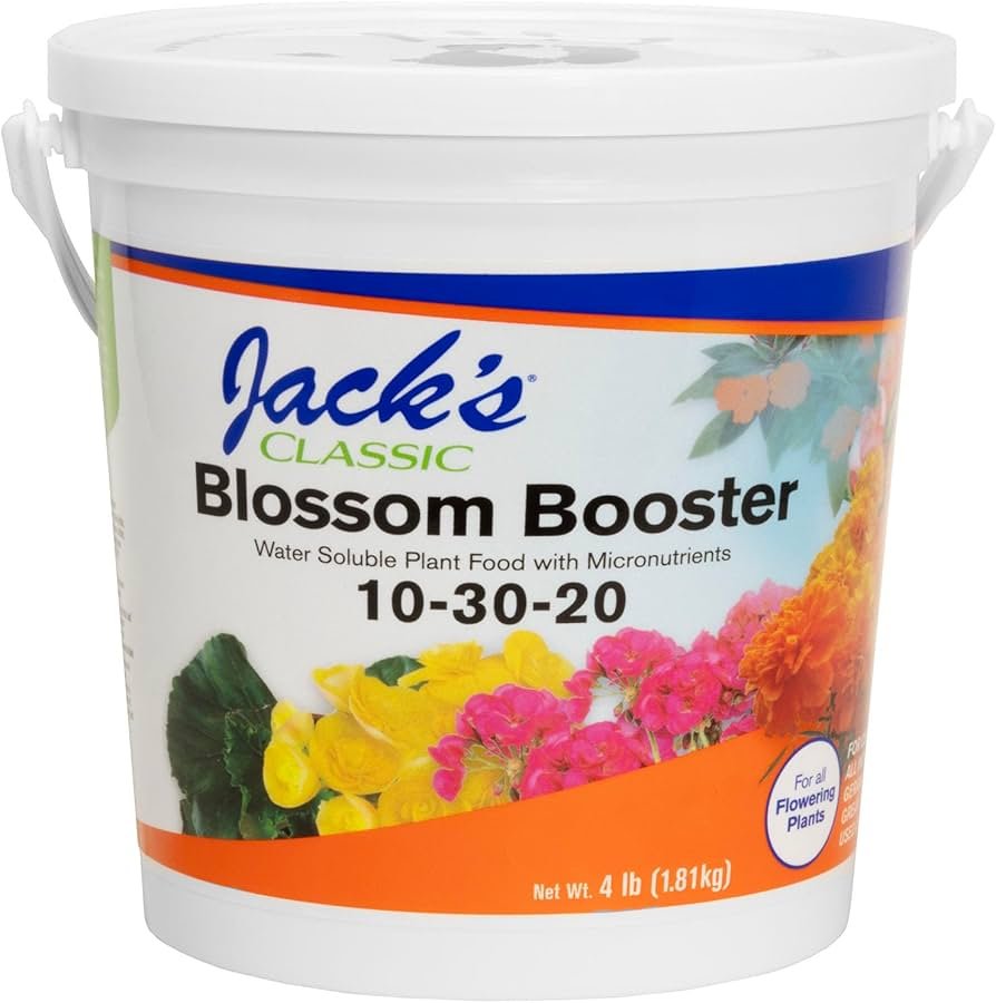 Jack's Classic 10-30-20 Blossom Booster Water Soluble Plant Food with Micronutrients 4 lbs