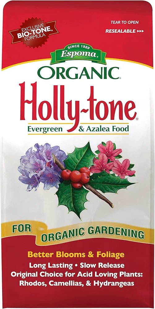 Espoma Organic Holly-Tone Evergreen & Azalea Plant Food 4 lbs