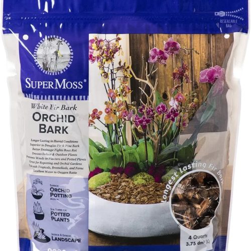 SuperMoss White Fir Bark Orchid Potting Bark 4 qt