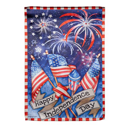 Independence Day Fireworks Everlasting Impressions Textile Decor