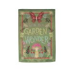Garden Flag Garden Of Wonder Suede