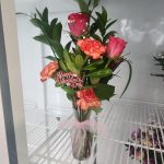 Sweet Love-2 Roses 3 Carnations Valentine’s Pick