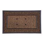 Switch Mat Tray Brown Solid Scroll