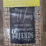 Garden Flag Wine with Friends