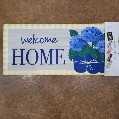 Switch Mat Welcome Home Hydrangeas