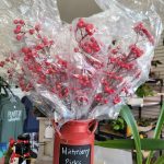 Red Winterberry Artificial Pick 12″