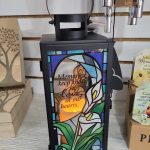 Memories Stained Glass Lantern