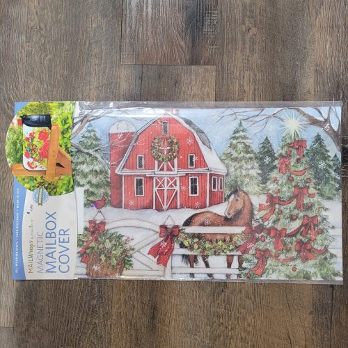 Mailbox Cover Christmas On The Farm