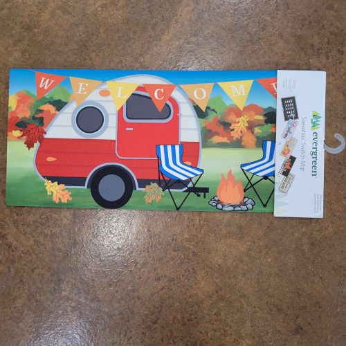 Switch Mat Fall Camper Welcome