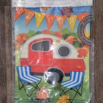 Garden Flag Fall Camper