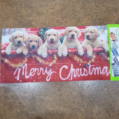 Switch Mat Red Truck with Puppies