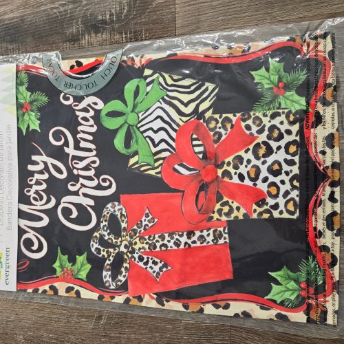 Garden Flag Animal Print Presents