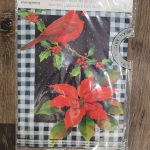 Garden Flag Cardinal & Holly