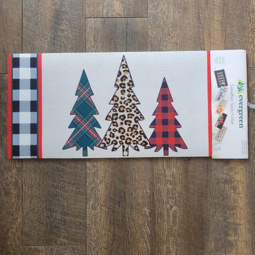 Switch Mat Mixed Print Christmas Trees