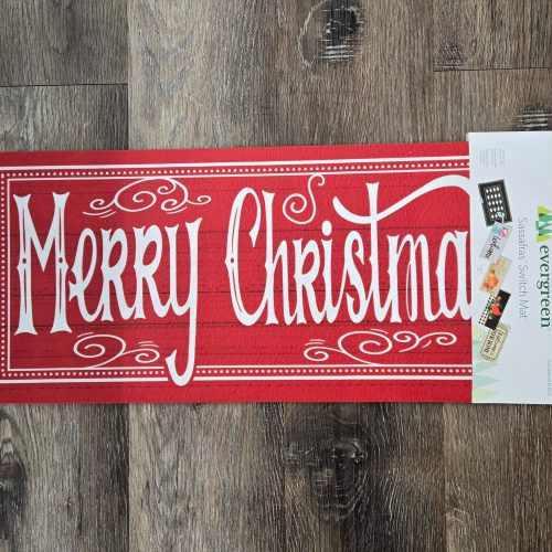 Switch Mat Quaint Merry Christmass