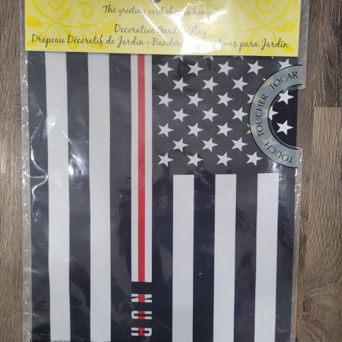 Garden Flag Nurse Thin Line