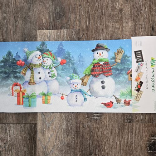 Switch Mat Snowman Family