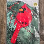 Garden Flag Cardinal In Pines