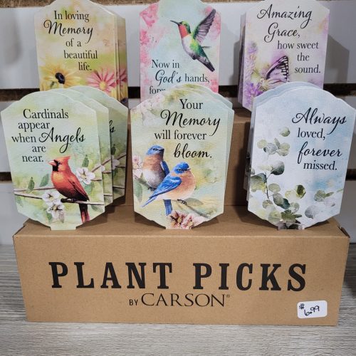 Memorial Plant Pick