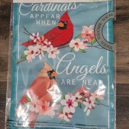 Garden Flag Angels Are Near
