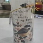 Memorial Candle In My Heart 6×3