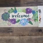 Switch Mat Succulent Welcome