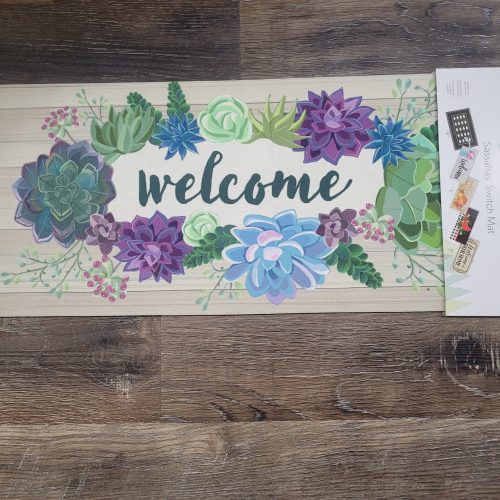 Switch Mat Succulent Welcome