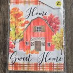 Garden Flag Home Sweet Home Moire