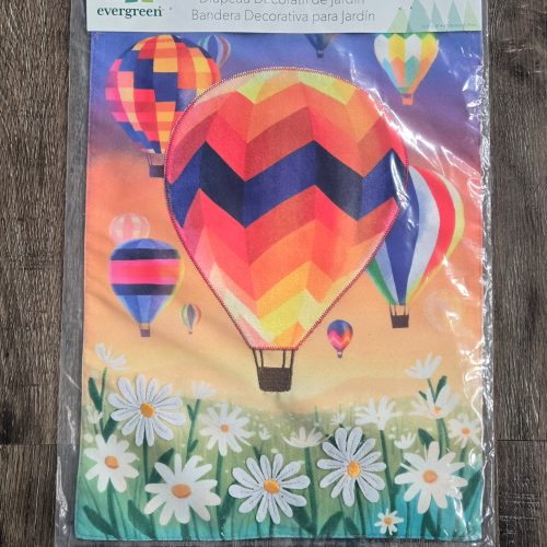 Garden Flag Hot Air Balloons