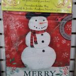 Garden Flag Christmas Heritage Snowman