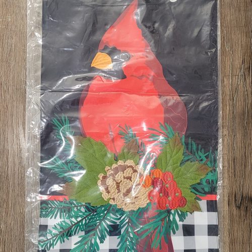 Long Flag Tis The Season Cardinal