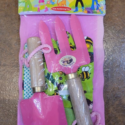 Little Pals Activity Kit Pink Gardening Set