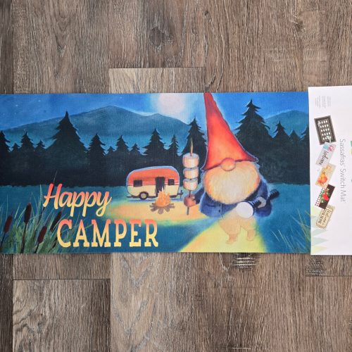 Switch Mat Happy Camper Gnome