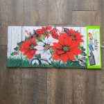 Switch Mat Galvanized Wagon w/Poinsettias