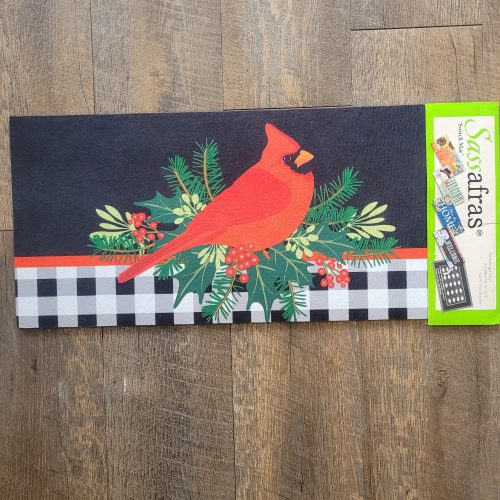 Switch Mat Merry Christmas Cardinal