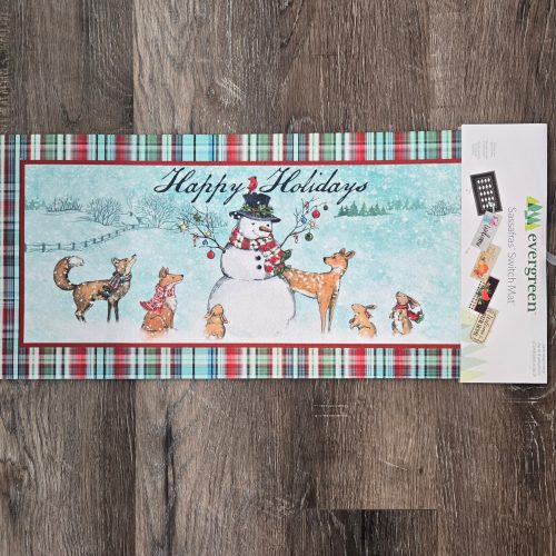 Switch Mat Snowman Holiday