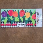 Switch Mat Welcome Spring Tulips