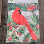 Garden Flag Cardinal Holiday Farmhouse