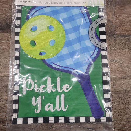 Garden Flag Pickle Yall Applique