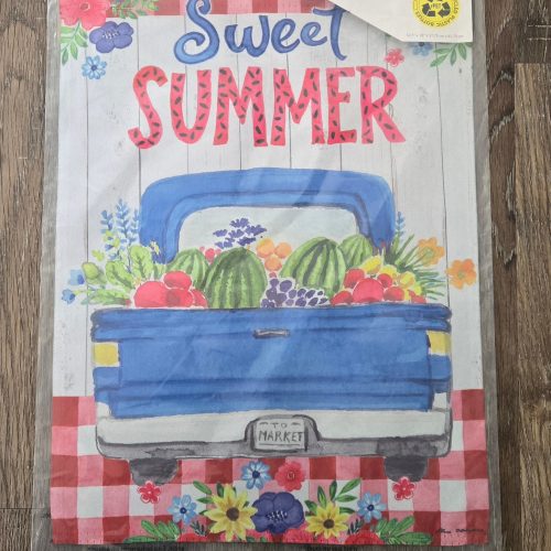 Garden Flag Sweet Summer Truck