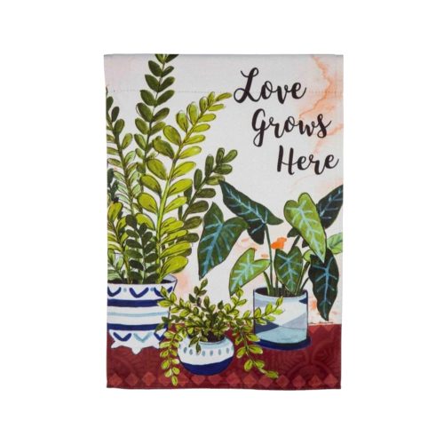 Loves Grows Here Houseplants Everlasting Impressions Textile Decor