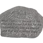 Plaque – When I Come to the End