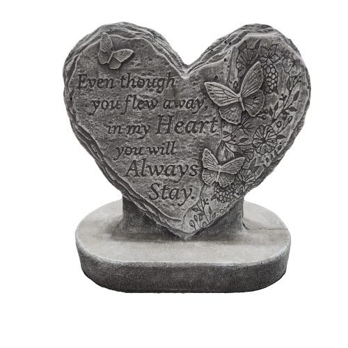 Plaque – Heart Shaped Butterfly