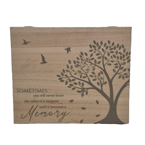 Wooden Memory Box