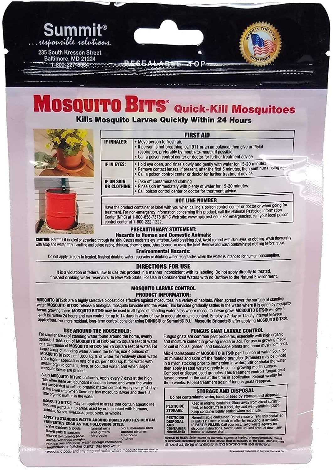 Summit Mosquito Bits 8oz - Image 2