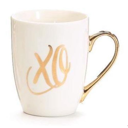 Mug XO Gold Script